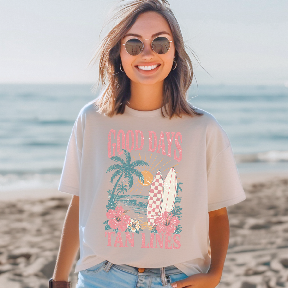 Good Days & Tan Lines | Graphic Tee