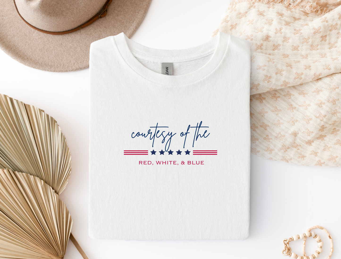 Courtesy of the Red, White, & Blue | Graphic Tee & Crewneck Sweatshirt