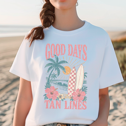Good Days & Tan Lines | Graphic Tee