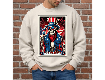 The Patriot Tarot Card Unisex Tee & Crewneck