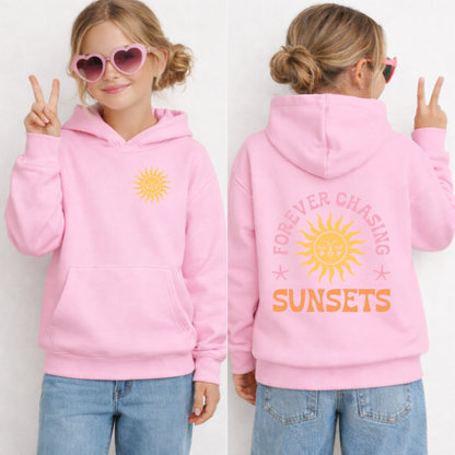 Forever Chasing Sunsets Kids' Tee & Hoodie