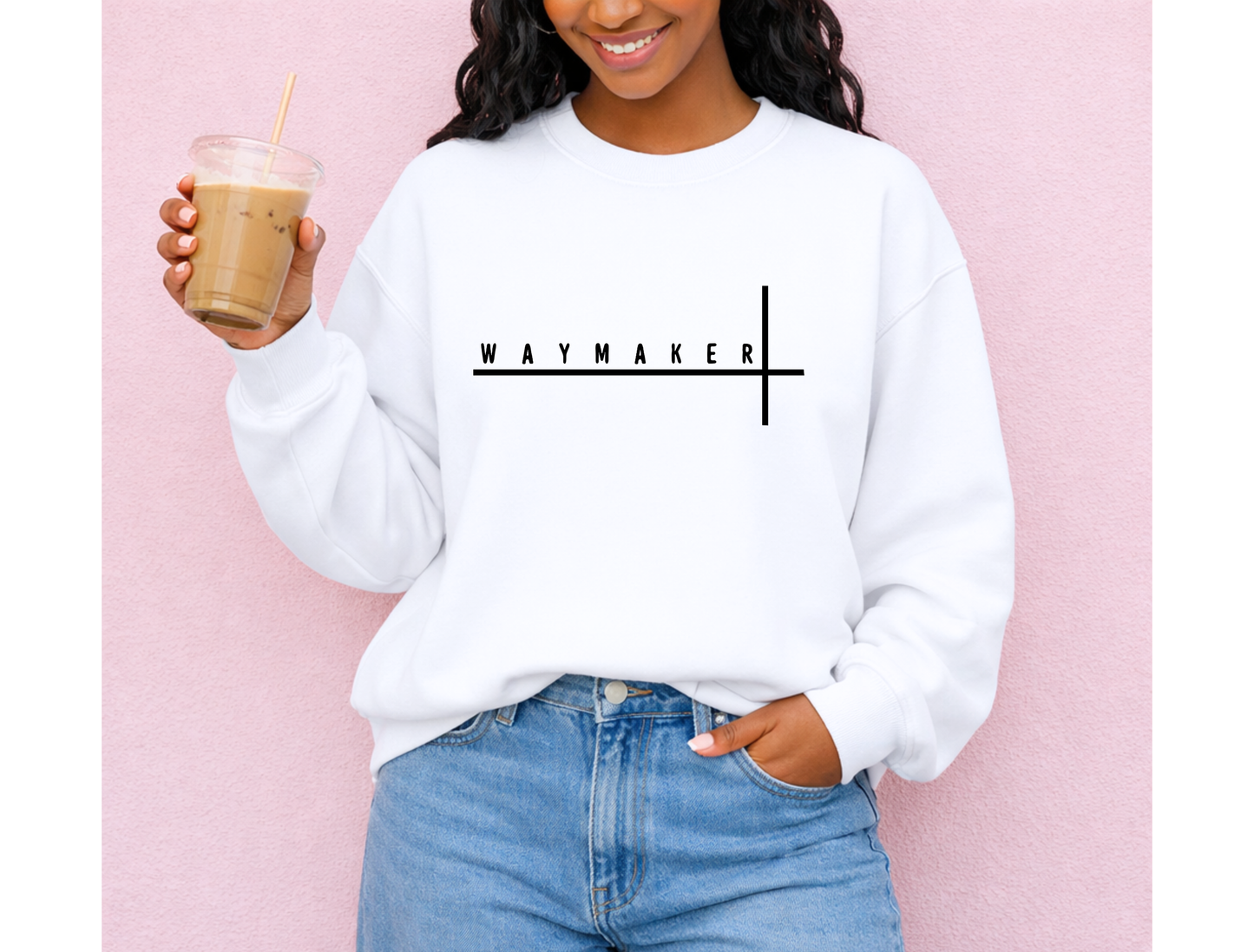 Waymaker Cross | Graphic Tee & Crewneck Sweatshirt