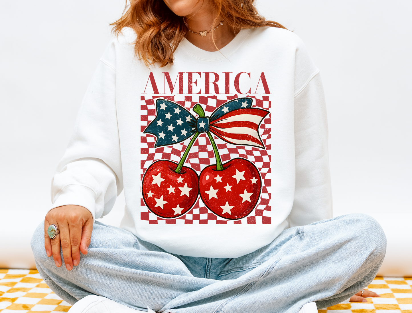 America Cherry Graphic Tee