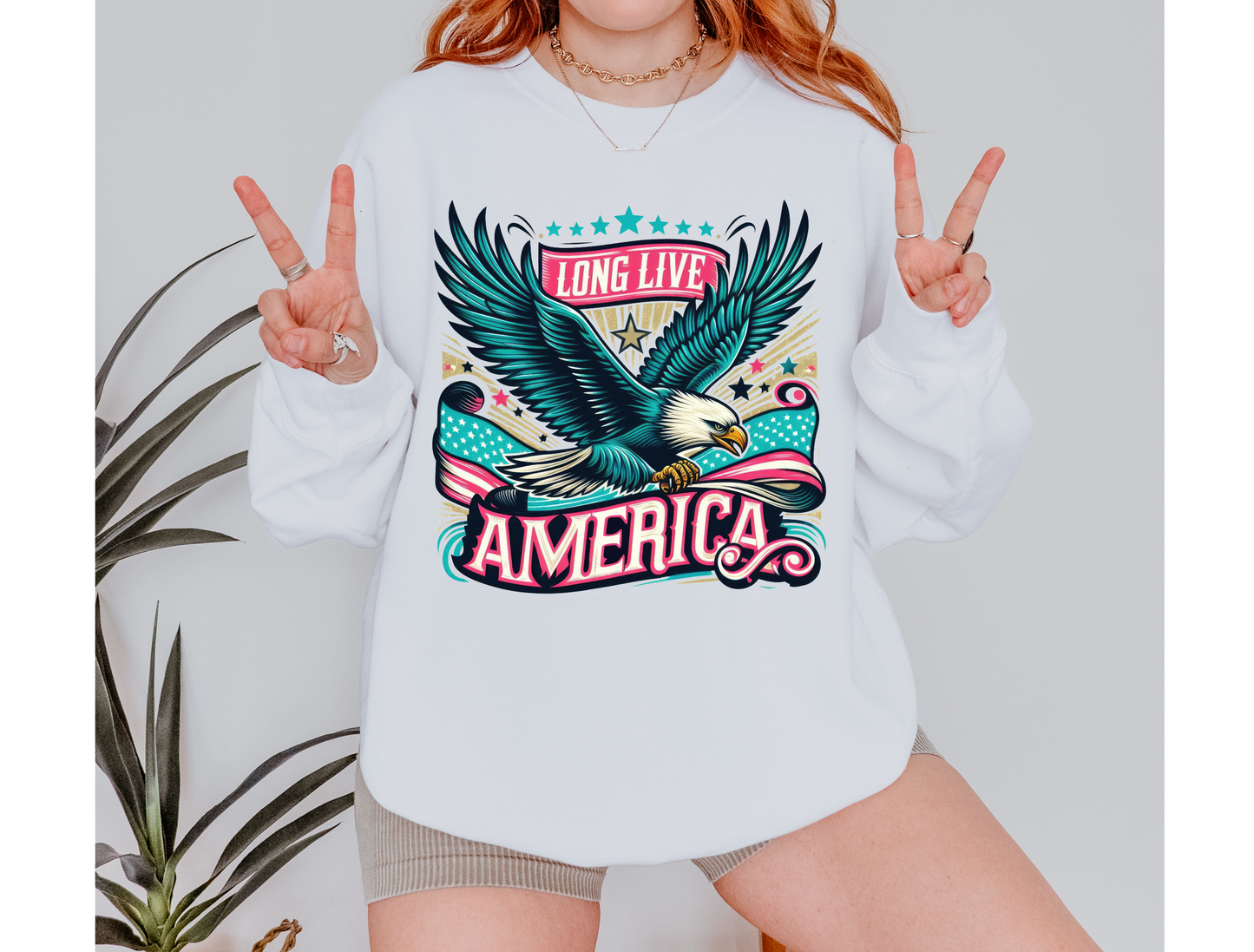 Long Live America Tee & Sweatshirt