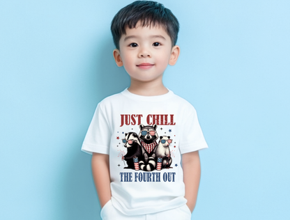 Just Chill the Fourth Out Kids' Tee & Sweatshirt