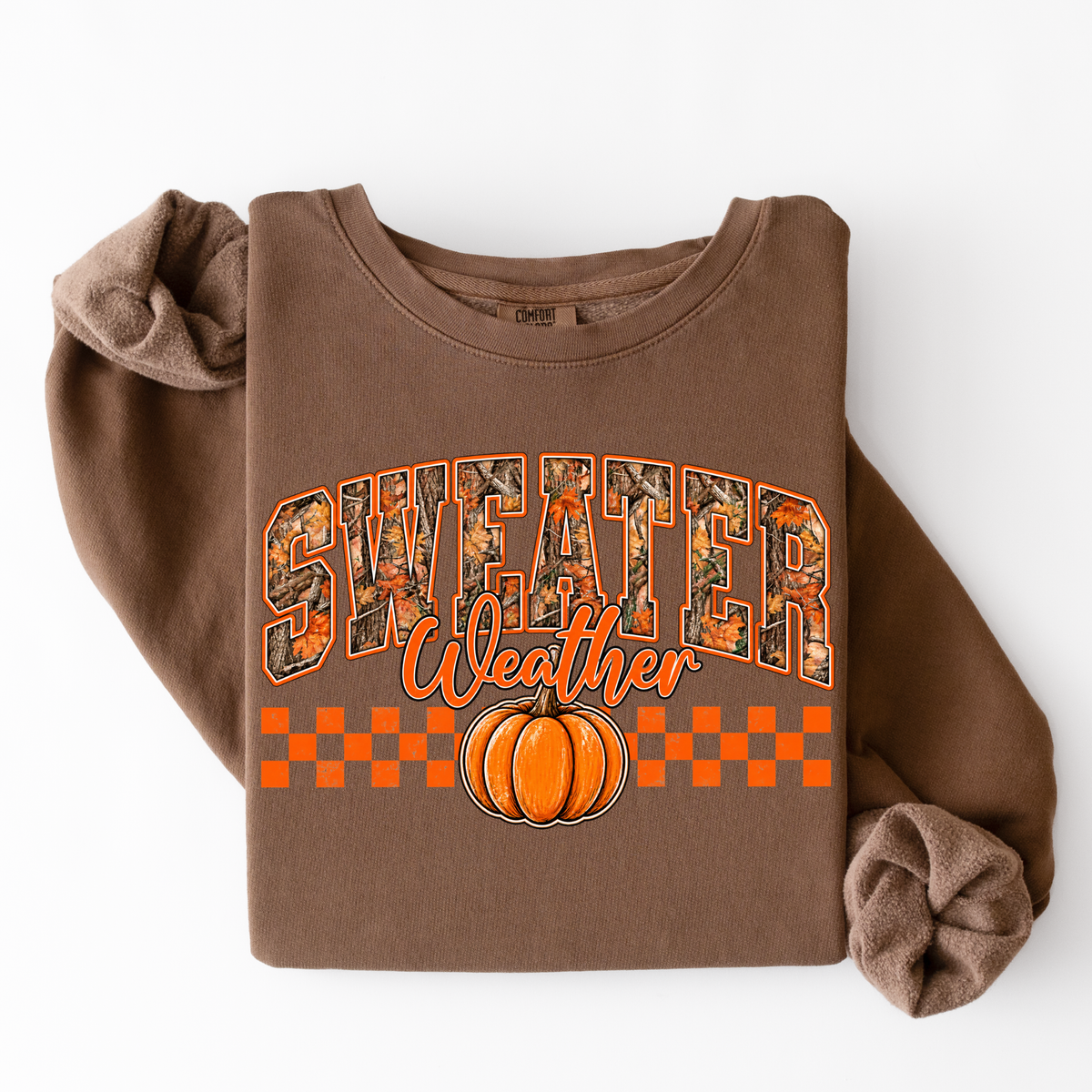 Sweater Weather | Fall Graphic Tee & Crewneck