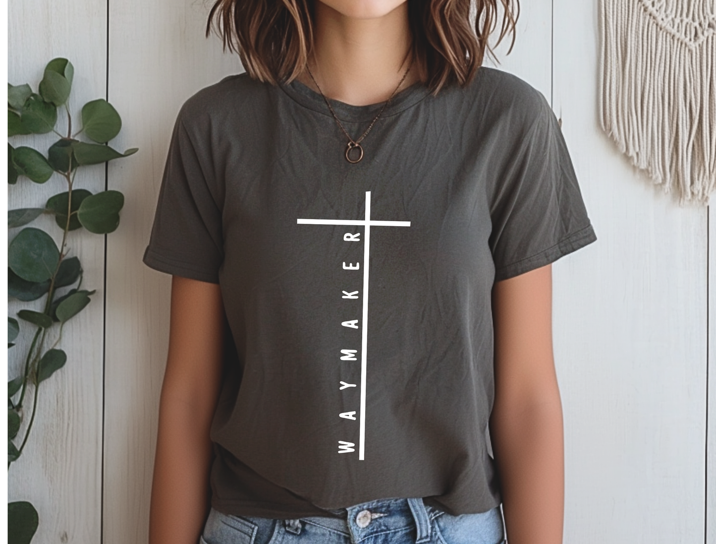 Waymaker Cross | Graphic Tee & Crewneck Sweatshirt