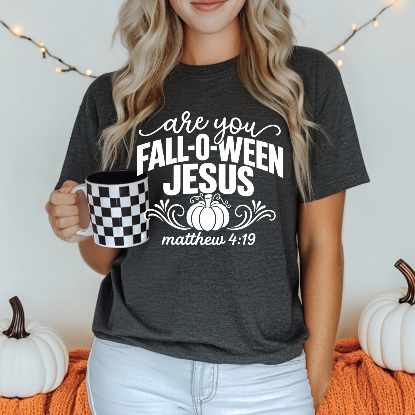 Are You Fall-O-Ween Jesus | Tee & Crewneck