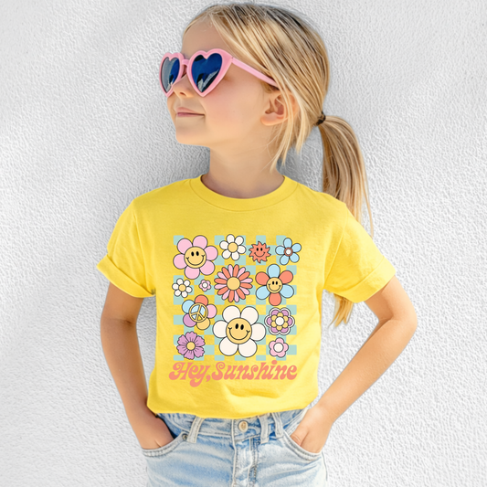 Hey, Sunshine! Kids' Tee & Toddler Tee