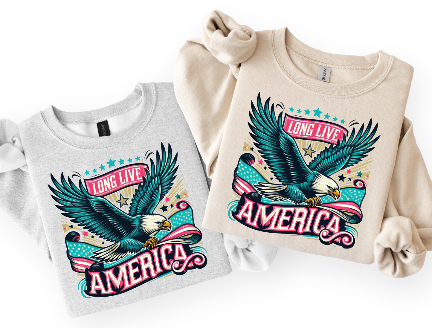 Long Live America Tee & Sweatshirt