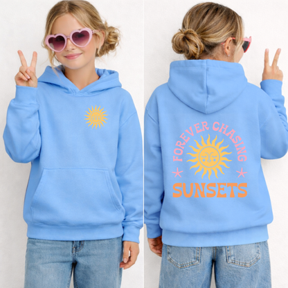Forever Chasing Sunsets Kids' Tee & Hoodie