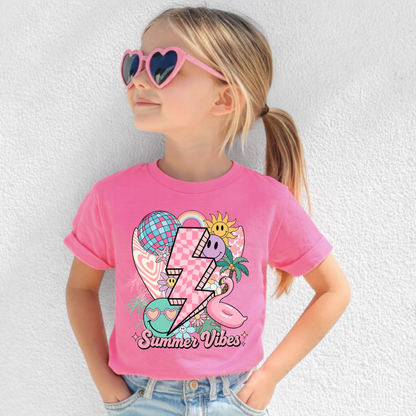 Summer Vibes Kids' Tee & Toddler Tee
