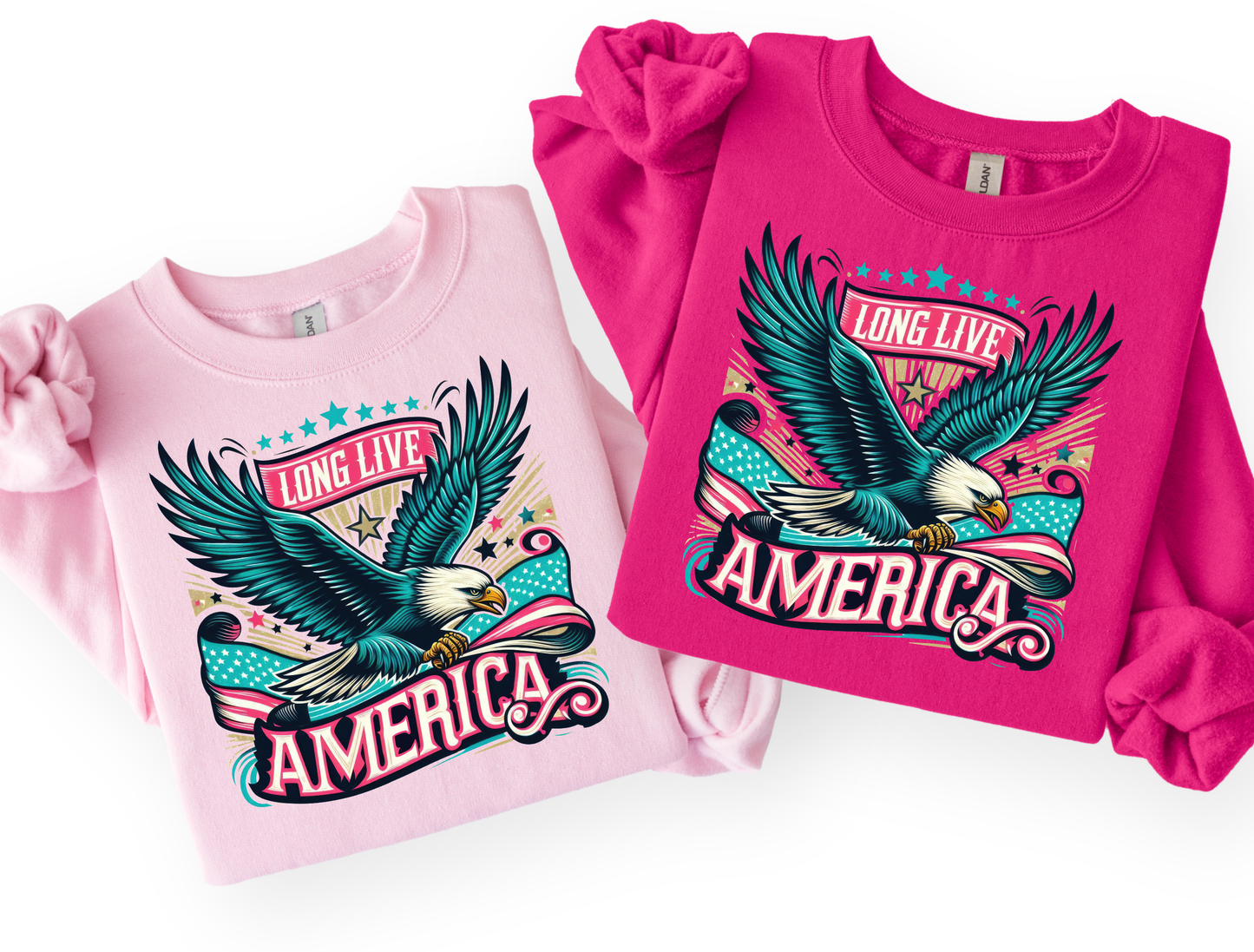 Long Live America Tee & Sweatshirt