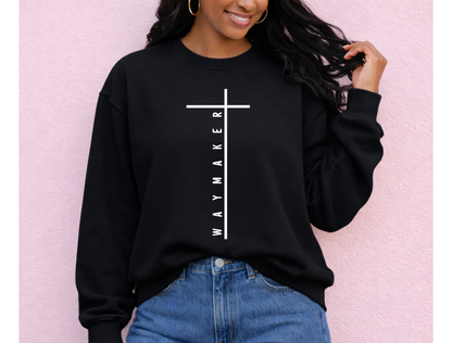 Waymaker Cross | Graphic Tee & Crewneck Sweatshirt