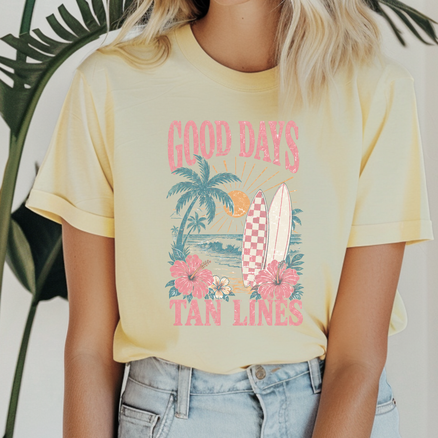 Good Days & Tan Lines | Graphic Tee