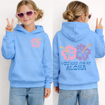 You Had Me at Aloha Kids' Tee & Hoodie
