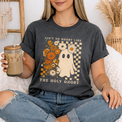 Ain't No Ghost Like the Holy Ghost | Halloween Graphic Tee & Crewneck