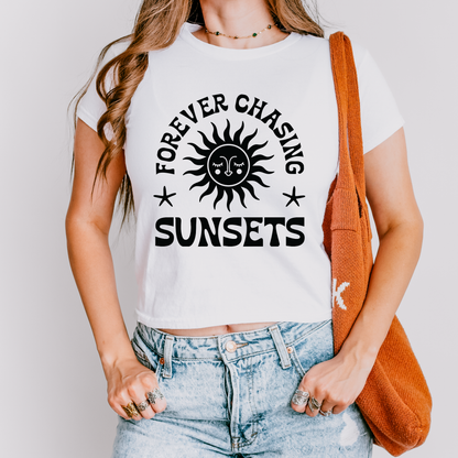 Forever Chasing Sunsets | Graphic Tee