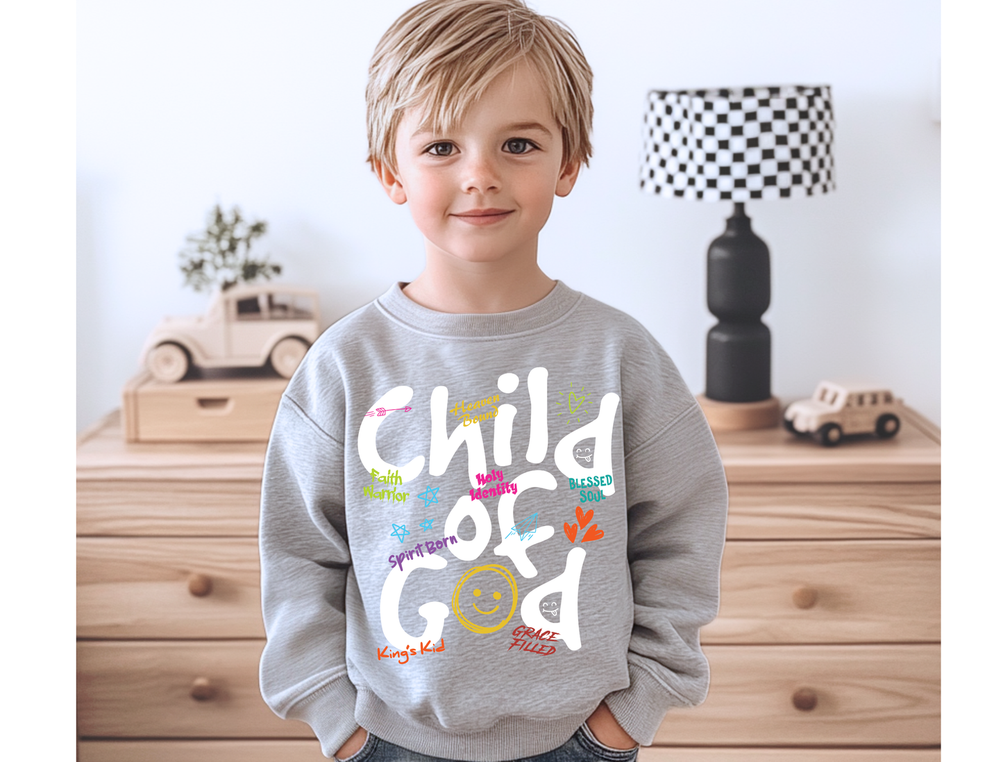 Child of God | Kids' Graphic Tee & Crewneck