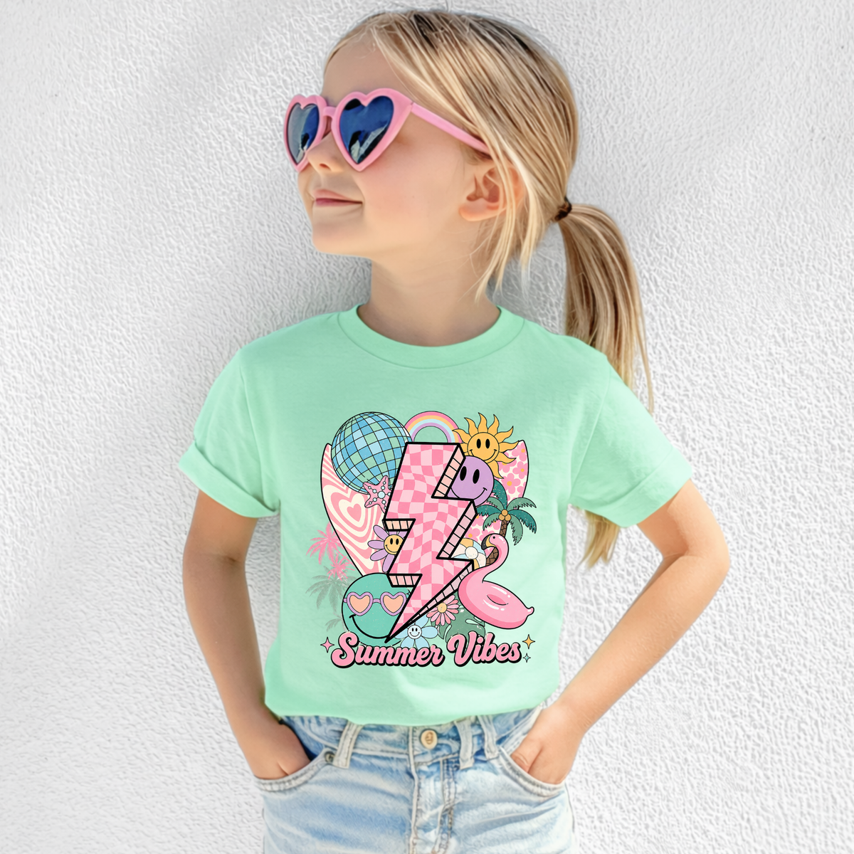 Summer Vibes Kids' Tee & Toddler Tee