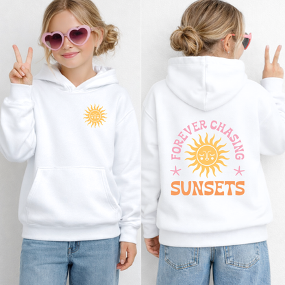 Forever Chasing Sunsets Kids' Tee & Hoodie