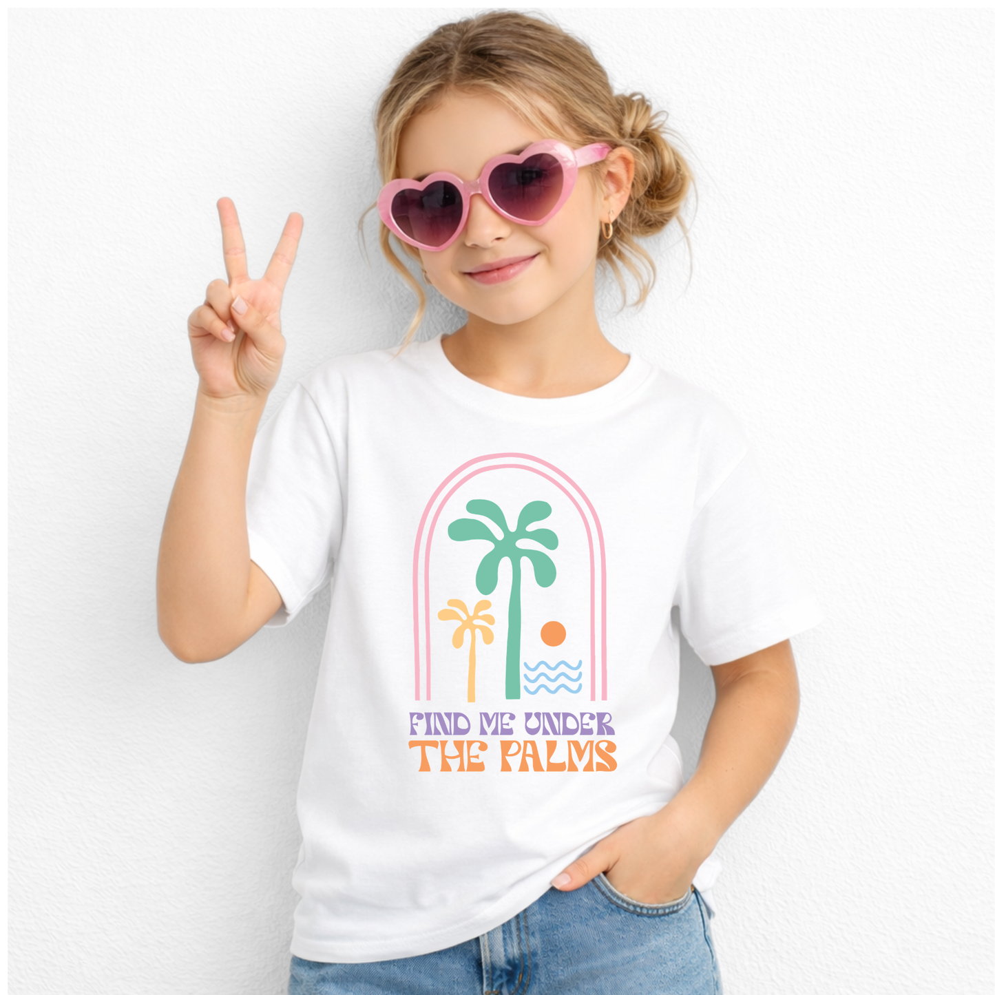 Find Me Under The Palms Kids' Tee & Hoodie