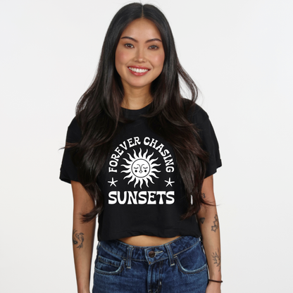 Forever Chasing Sunsets | Graphic Tee