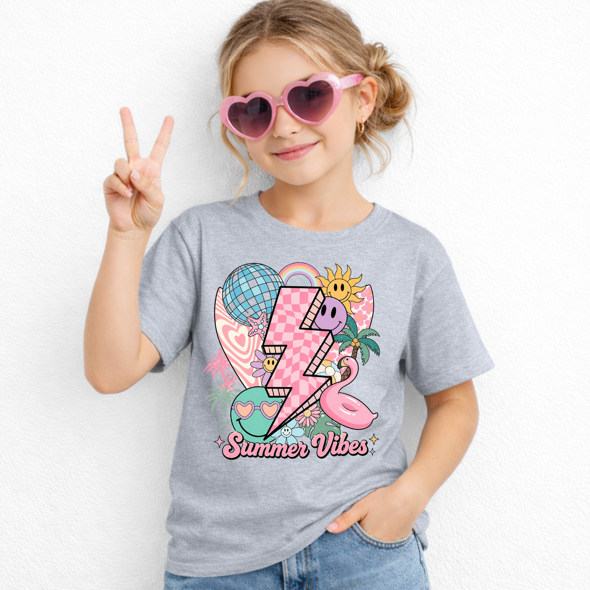 Summer Vibes Kids' Tee & Toddler Tee