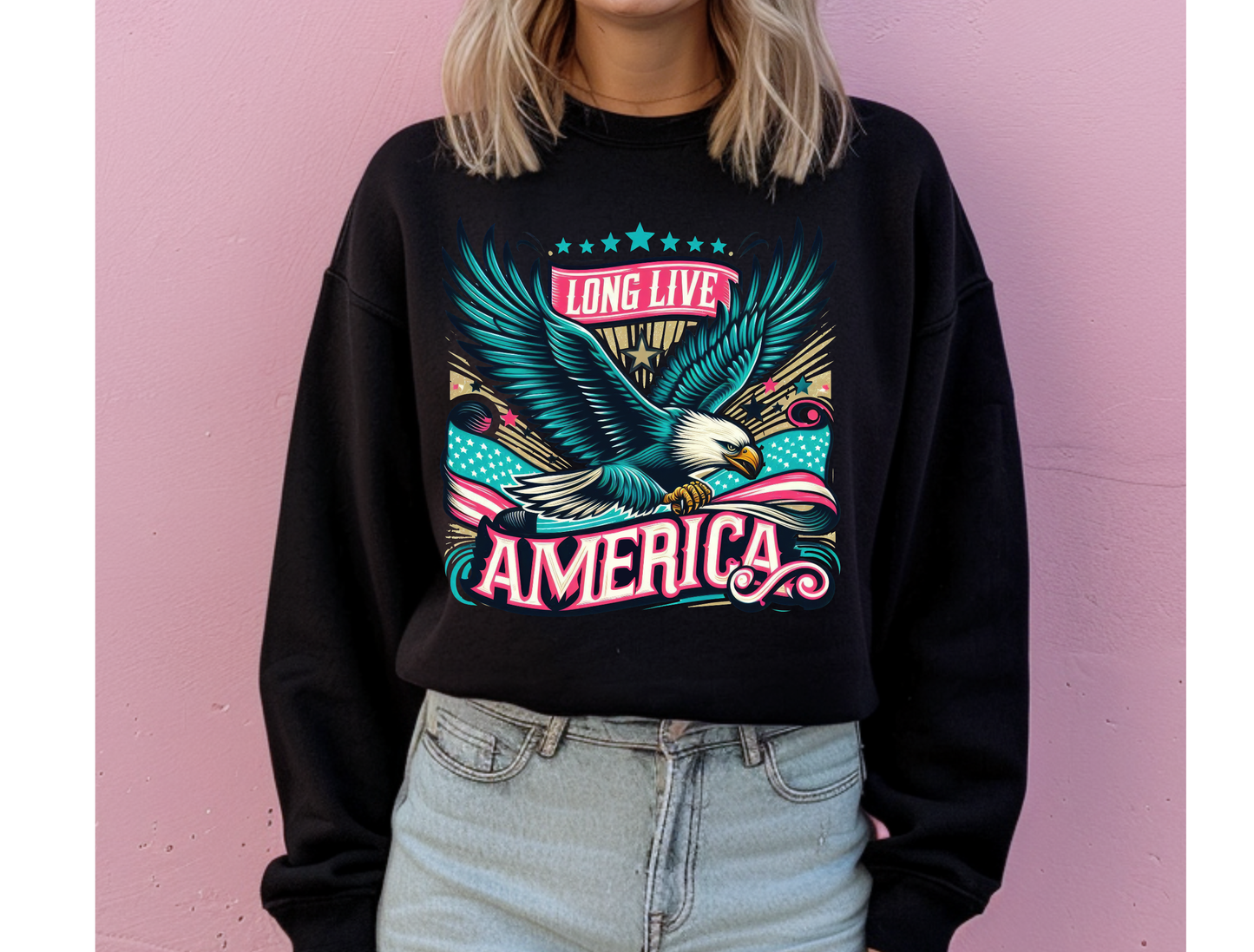 Long Live America Tee & Sweatshirt