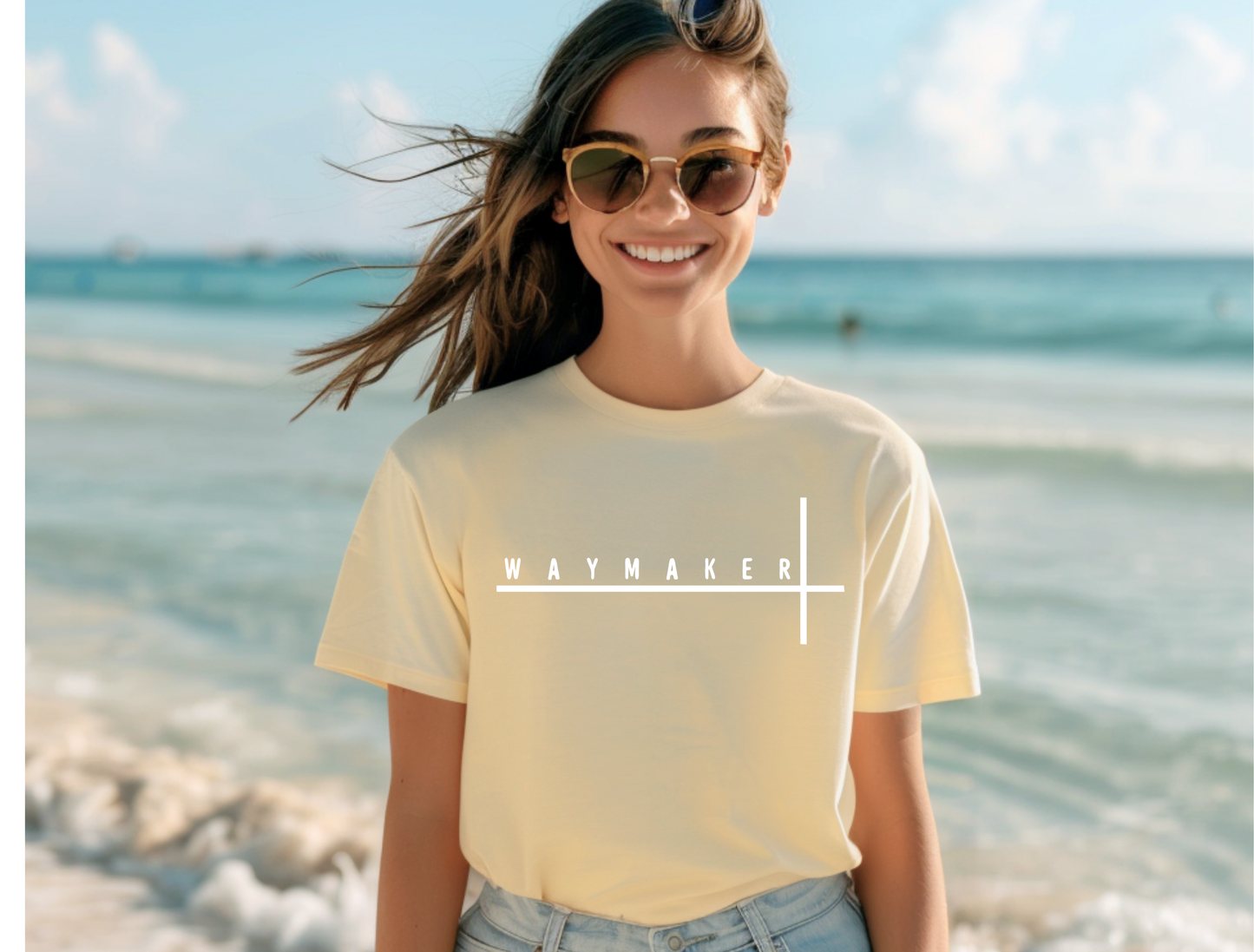 Waymaker Cross | Graphic Tee & Crewneck Sweatshirt