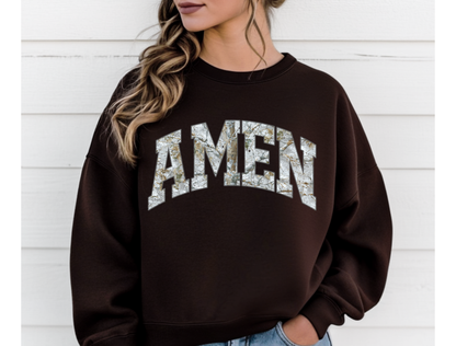 AMEN Varsity Graphic Tee & Sweatshirt