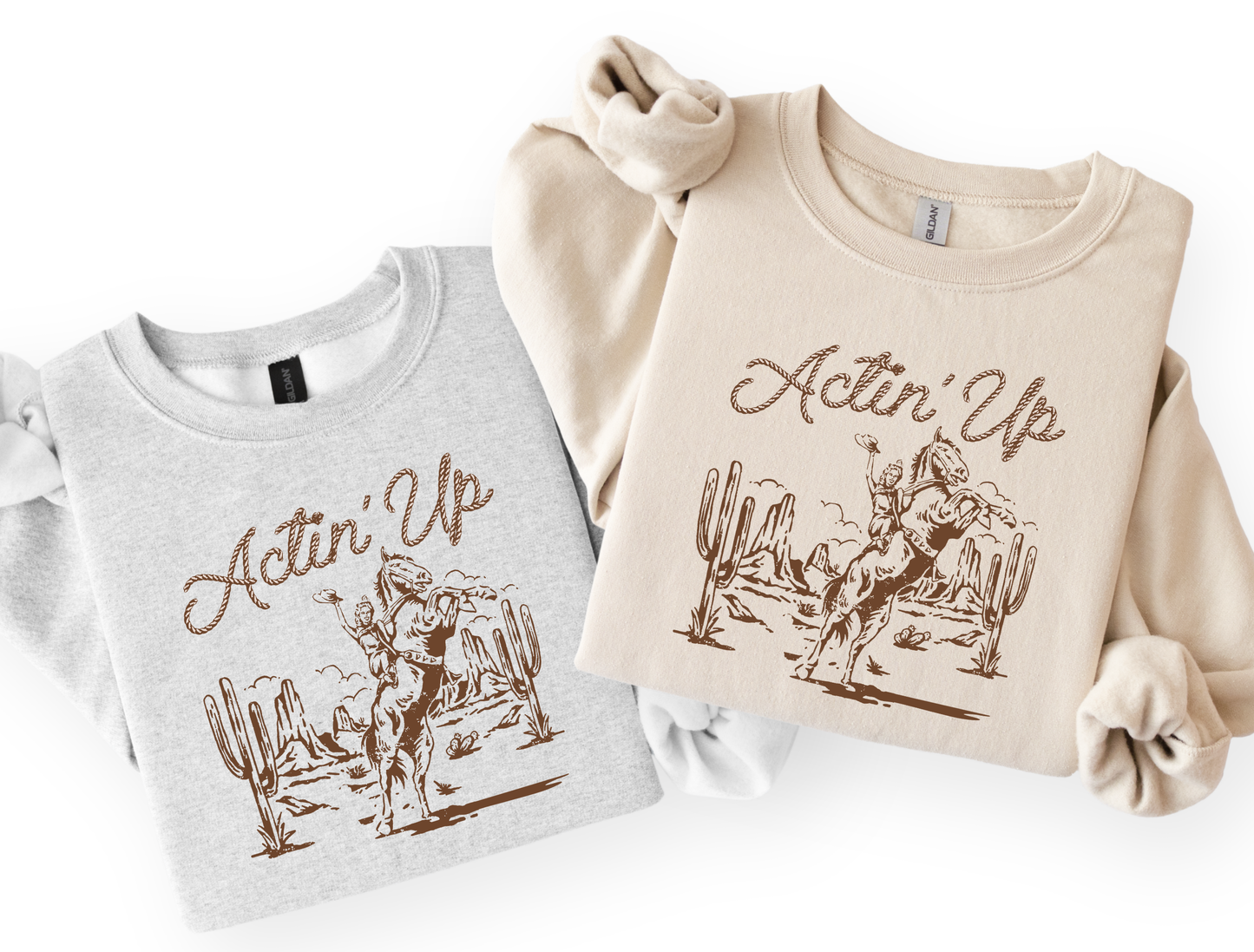 Actin' Up Kids & Adult Tee & Crewneck
