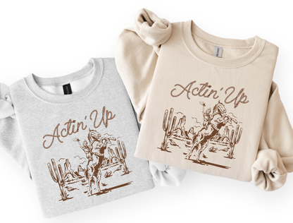 Actin' Up Kids & Adult Tee & Crewneck