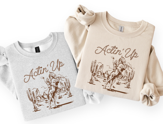 Actin' Up Kids & Adult Tee & Crewneck