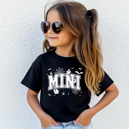Mama & Mini Halloween Ghost Matching Set | Graphic Tee & Crewneck