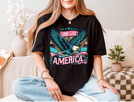 Long Live America Tee & Sweatshirt