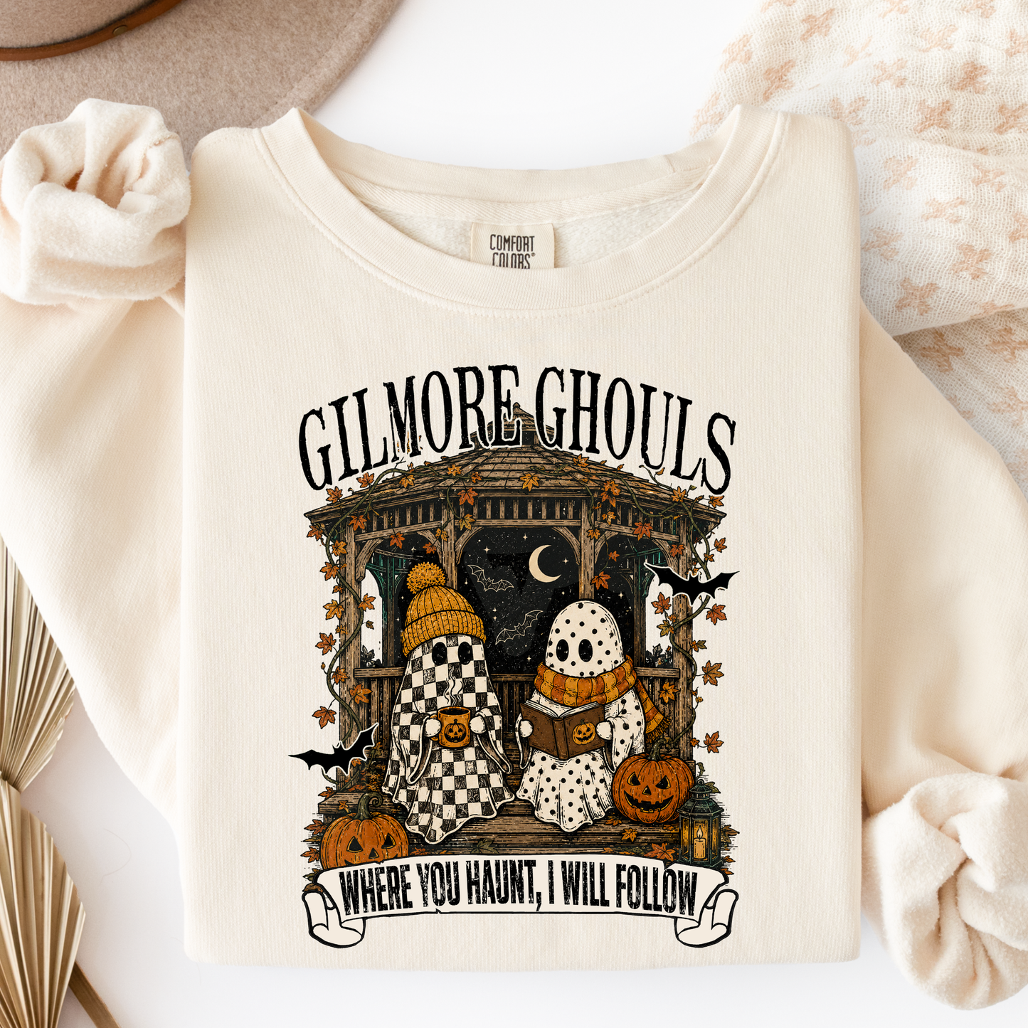 Gilmore Ghouls | Where You Haunt I Will Follow | Halloween Graphic Tee & Crewneck