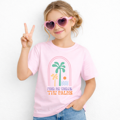 Find Me Under The Palms Kids' Tee & Hoodie