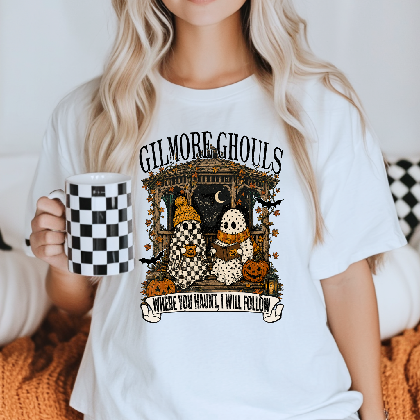 Gilmore Ghouls | Where You Haunt I Will Follow | Halloween Graphic Tee & Crewneck